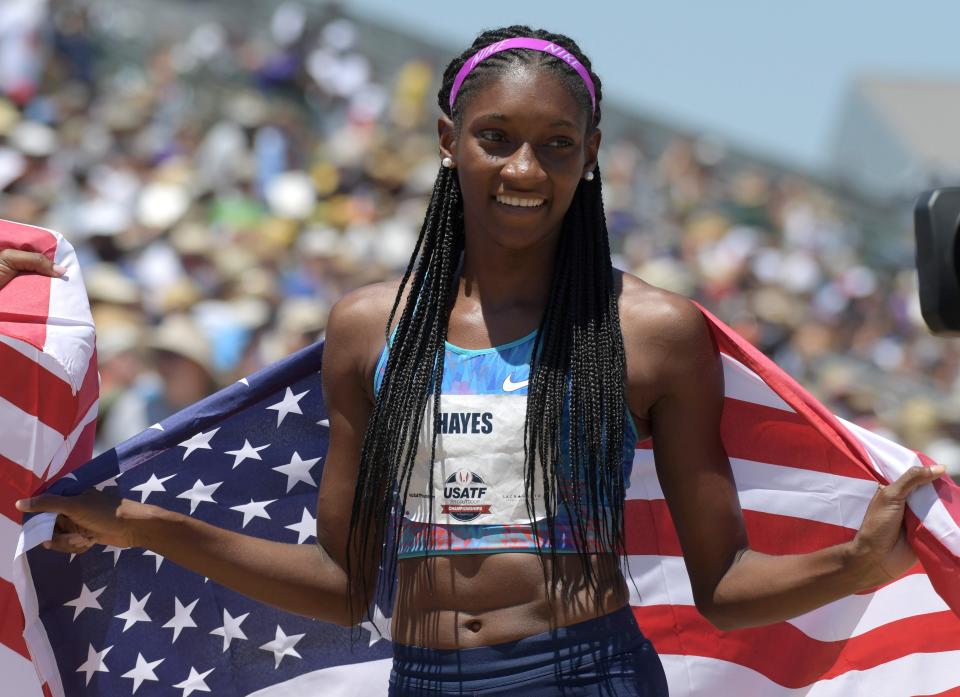 Gray's Creek graduate Quanera Hayes ran in the 400-meter at the Tokyo Olympics after winning the US 2020 Olympic Trials. She's won gold four times in World Championships.