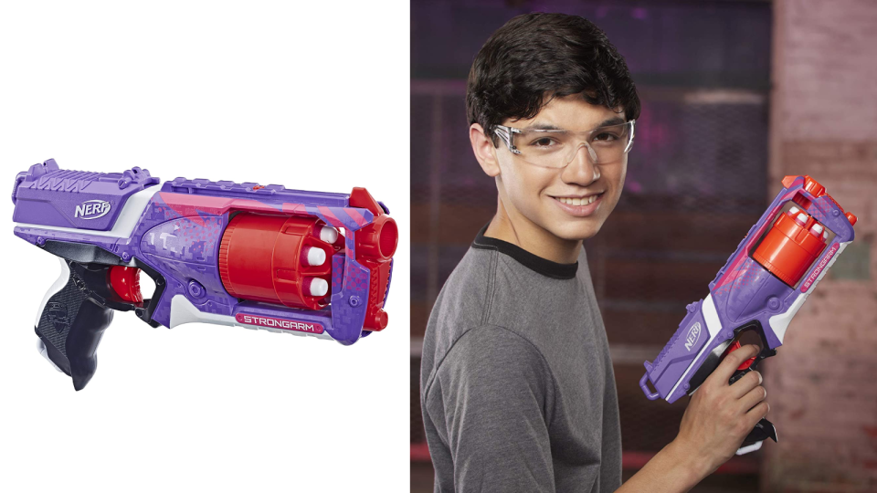 Best Amazon toys 2021: Nerf Strongarm N-Strike Elite Toy Blaster.