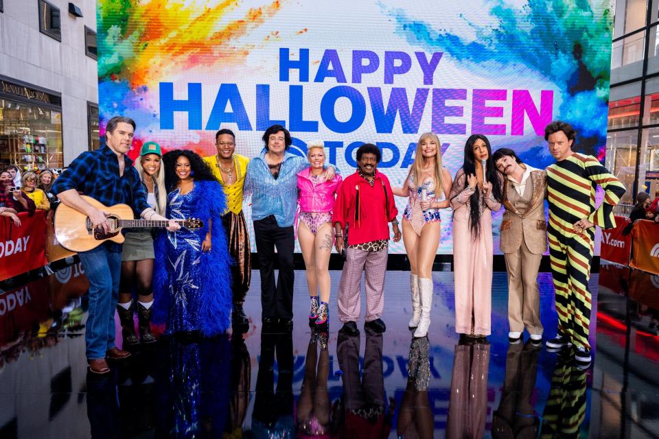 The anchors of "Today" chose musical inspiration for their 2023 Halloween costumes.