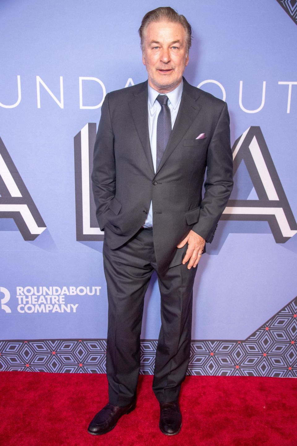 Alec Baldwin at the 2023 Roundabout Theatre Company Gala