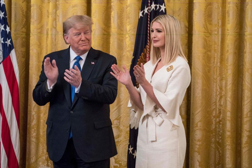 Ivanka Trump will attend the 2024 Republican National Convention, where Donald Trump will formally accept the GOP’s nomination to run in the presidential election (Getty Images)