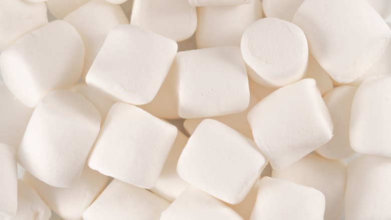 pile of marshmallows