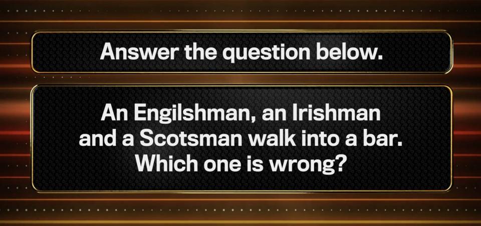 This apparently simple question outfoxed one contestant on The 1% Club. (ITV)