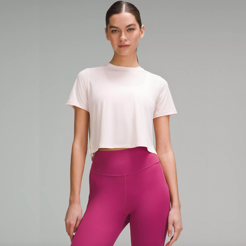 <p><a href="https://go.redirectingat.com?id=74968X1596630&url=https%3A%2F%2Fshop.lululemon.com%2Fp%2Fwomens-t-shirts%2FUltralight-Waist-Length-T-Shirt-MD%2F_%2Fprod11700444&sref=https%3A%2F%2Fwww.womenshealthmag.com%2Fstyle%2Fg60440982%2Flululemon-we-made-too-much-april-2024%2F" rel="nofollow noopener" target="_blank" data-ylk="slk:Shop Now;elm:context_link;itc:0;sec:content-canvas" class="link ">Shop Now</a></p><p>Ultralight Waist-Length T-Shirt</p><p>lululemon.com</p><p>$39.00</p><span class="copyright">Lululemon</span>