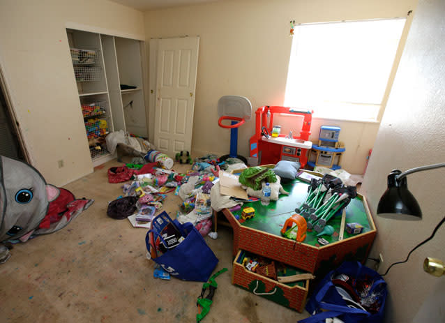 The children have also detailed years of abuse, according to police. Pictured: A child’s room inside the home. Source: AAP