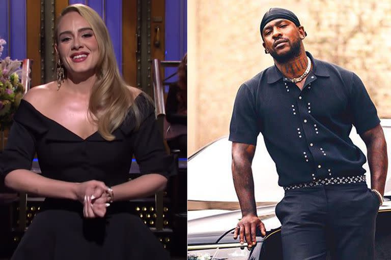 Adele y Skepta, el rapero con quien fue vinculada