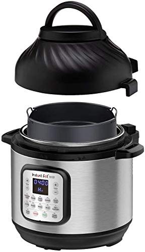 Instant Pot Duo Crisp 11-in-1 Air Fryer and Electric Pressure Cooker Combo with Multicooker Lid…