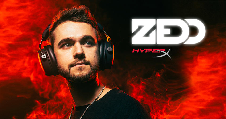 HyperX 宣布世界百大知名 DJ、唱片製作人和詞曲作家Zedd 出任HyperX品牌大使