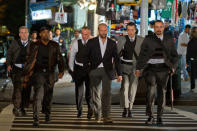 James Colby, Barry Bradford, Robert John Burke, Jason Statham and Matt O'Toole in Lionsgate Picture's "Safe" - 2012