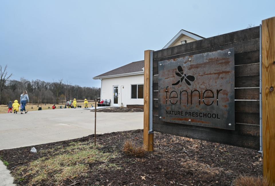 Fenner Nature Preschool on East Mount Hope Avenue in Lansing, pictured Tuesday, March 5, 2024.