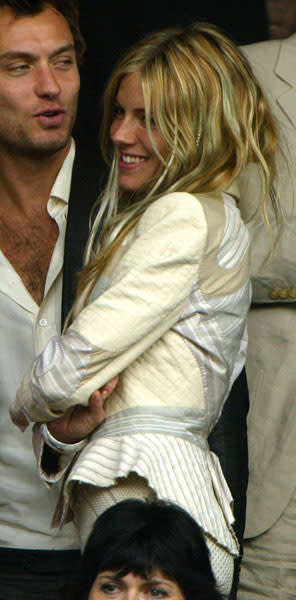 Sienna Miller at Wimbledon 2004 © Rex