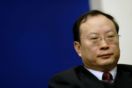 Wang Baoan attends a news conference in Beijing, China, in this January 13, 2010. REUTERS/Stringer/File Photo