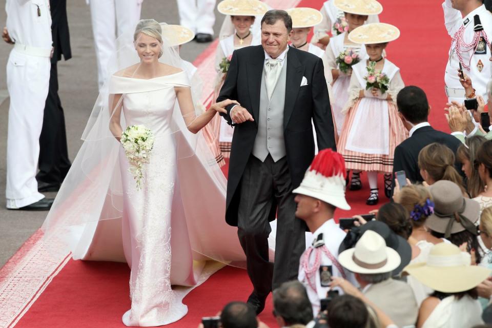 monaco royal wedding the religious wedding ceremony