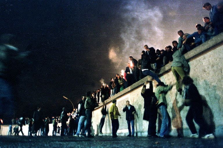 La noche en que el Muro de Berlín cayó