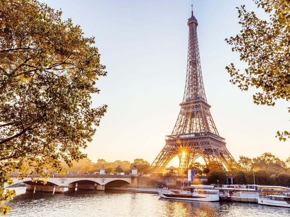 Eiffel Tower in Paris, France