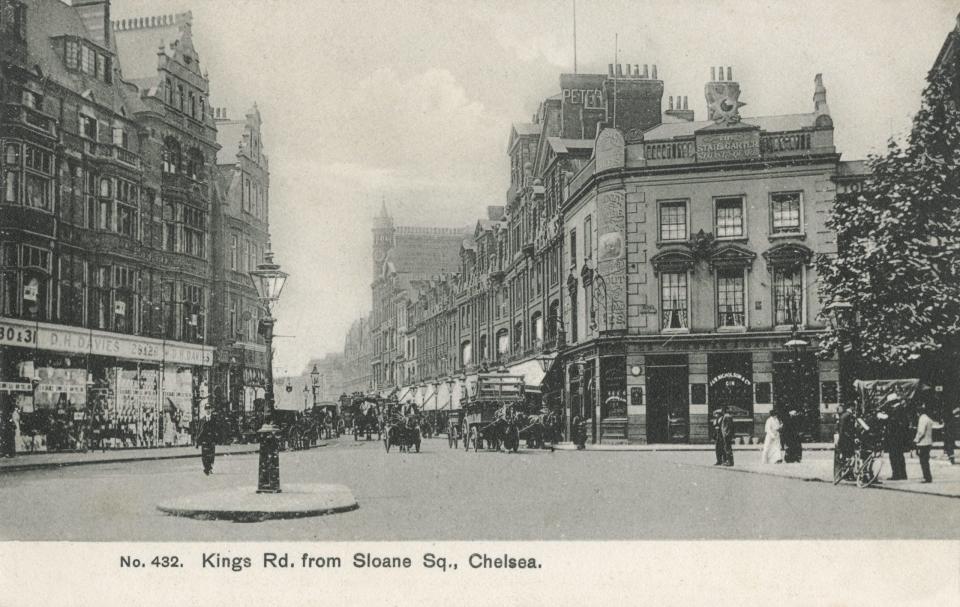 Der Sloane Square im Jahr 1910.  - Copyright: picture alliance / Mary Evans Picture Library | -