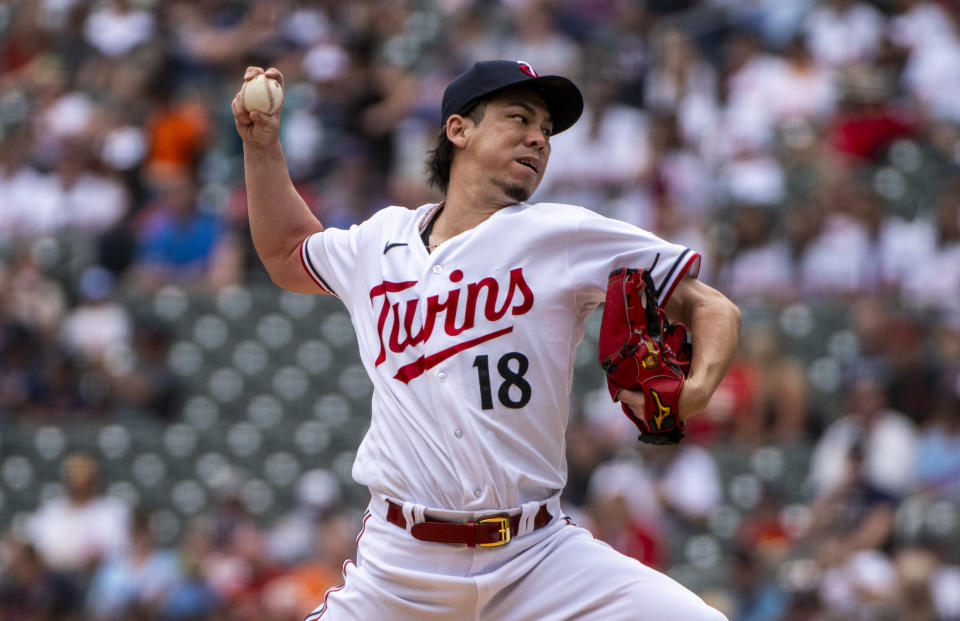 明尼蘇達雙城前田健太。（MLB Photo by Stephen Maturen/Getty Images）