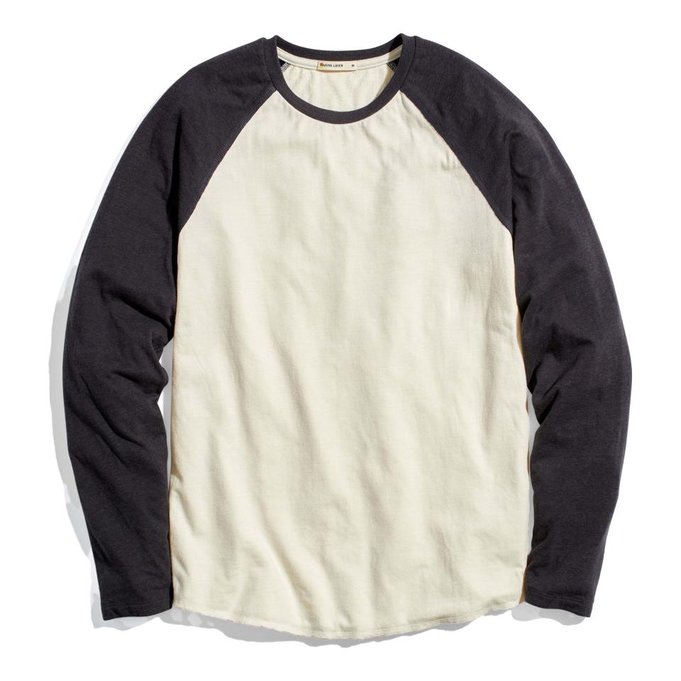 Marine Layer Men's Long Sleeve Baseball Raglan