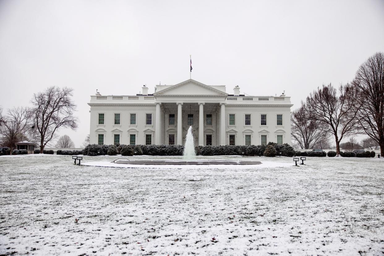 A false 911 call placed on Monday reported a supposed fire at the White House with someone trapped inside.