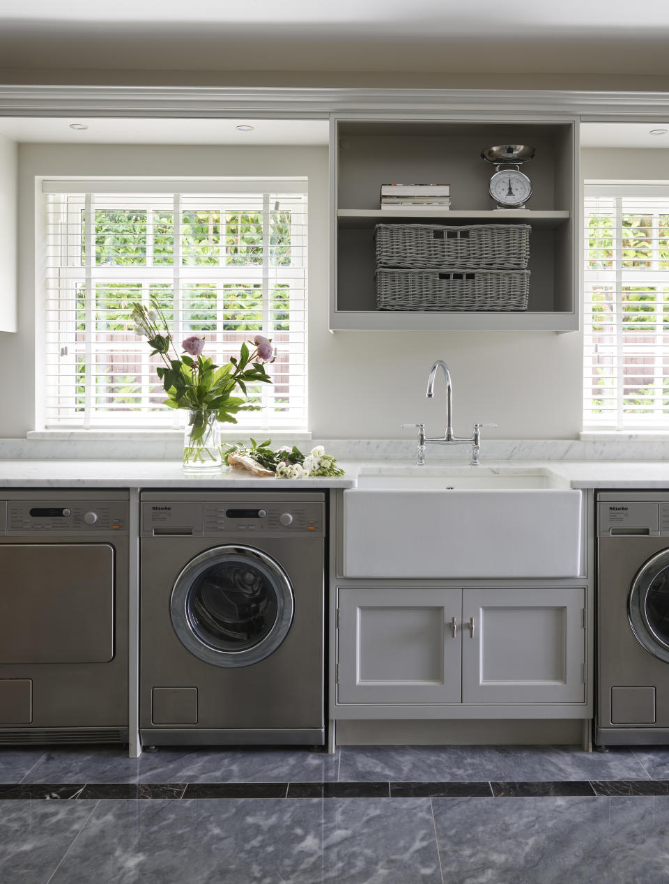 <p> A sink of generous proportions could be a good choice for a utility room with the uses it&#x2019;s put to different from those in the kitchen.&#xA0; </p> <p> &#x2018;A butler sink is a good choice for a utility room as it&#x2019;s deep enough to soak laundry in, clean dirty boots in and, due to the ceramic finish, it is also very easy to keep clean,&#x2019; says Richard Davonport, Managing&#xA0;Director and Founder of Davonport. &#x2018;They are historically the type of sink that was designed for the butler&#x2019;s pantry in London (hence the name), so they nod to this heritage and are aesthetically a nice focal point.&#x2019; </p>
