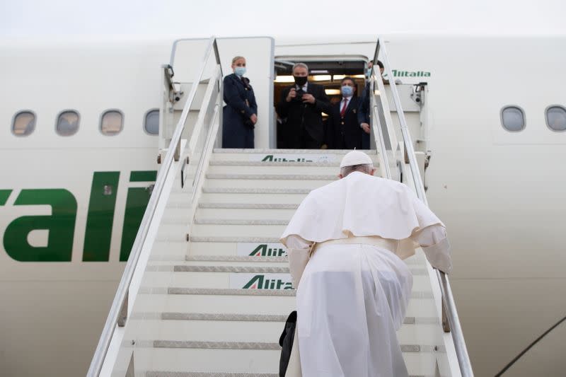 Pope Francis travels to Iraq