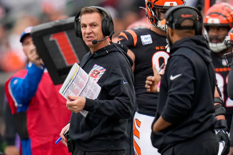 Cincinnati Bengals defensive coordinator Lou Anarumo