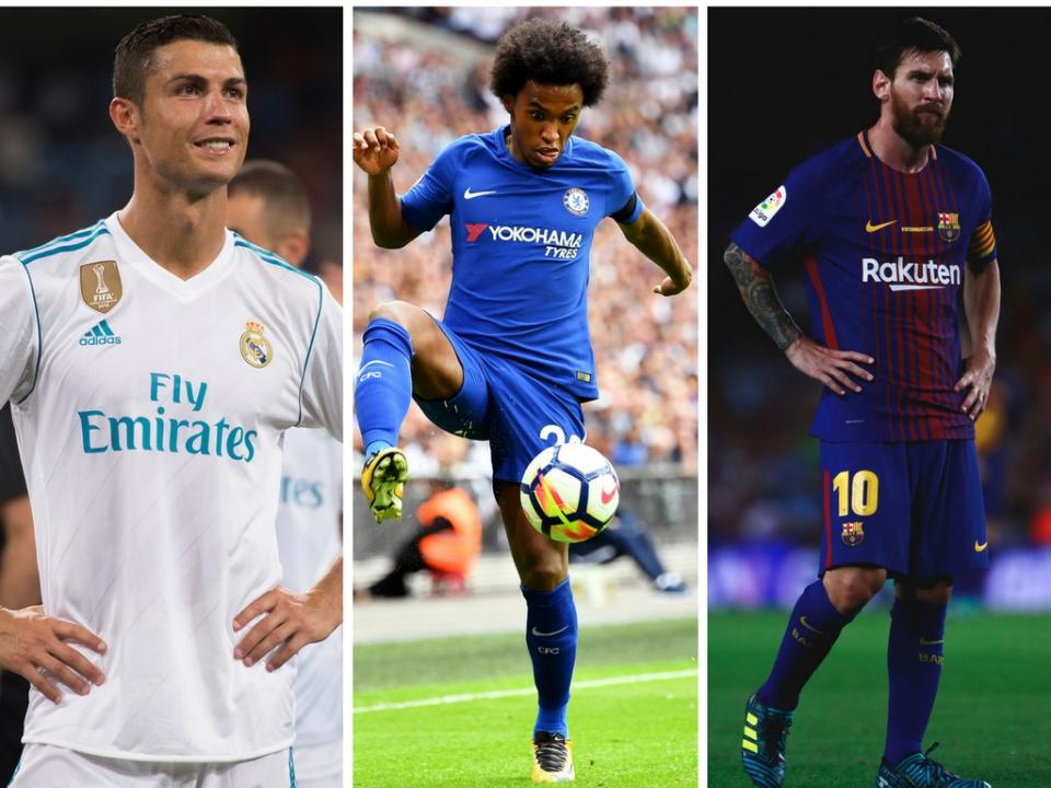 Ronaldo, Willian and Messi – all wanted men