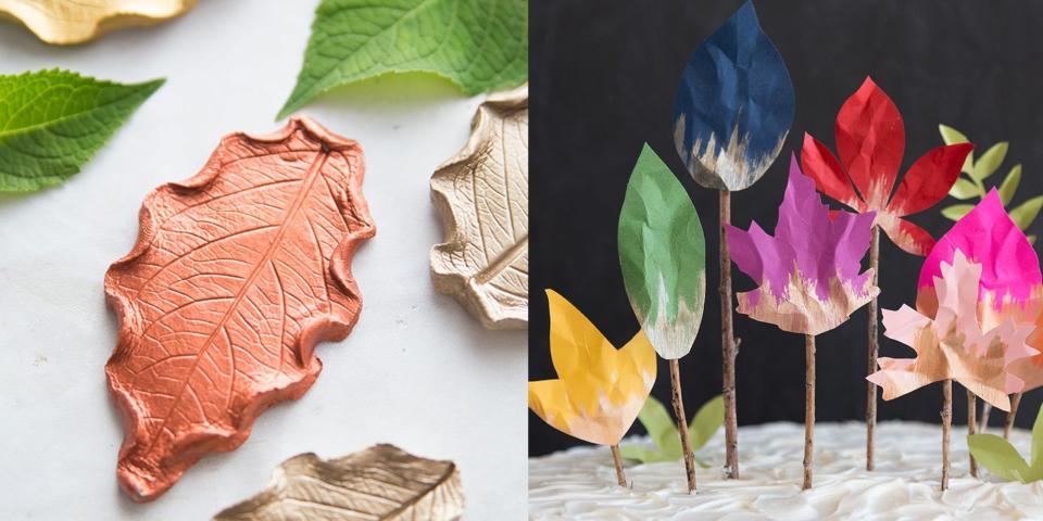 BRB, Obsessing Over This Totally Adorable (and Easy) Kids Leaf Finger Puppets