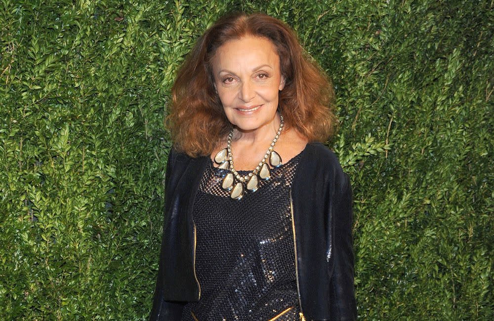 Diane Von Furstenberg has a word with herself when she looks in the mirror credit:Bang Showbiz