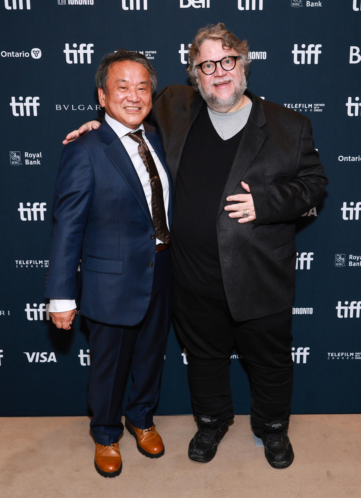 Junichi Nishioka and Guillermo del Toro