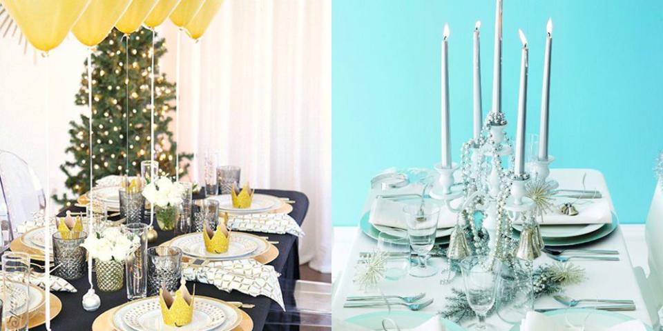 21 Dazzling Table Decorations for a Festive New Year's Eve Party