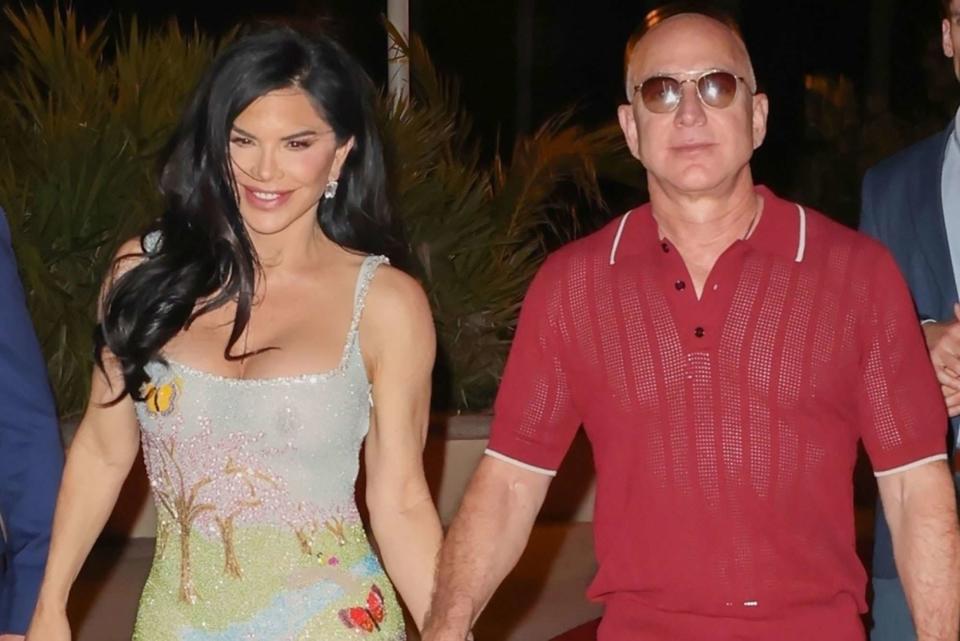 BACKGRID Lauren Sanchez and Jeff Bezos step out in Miami