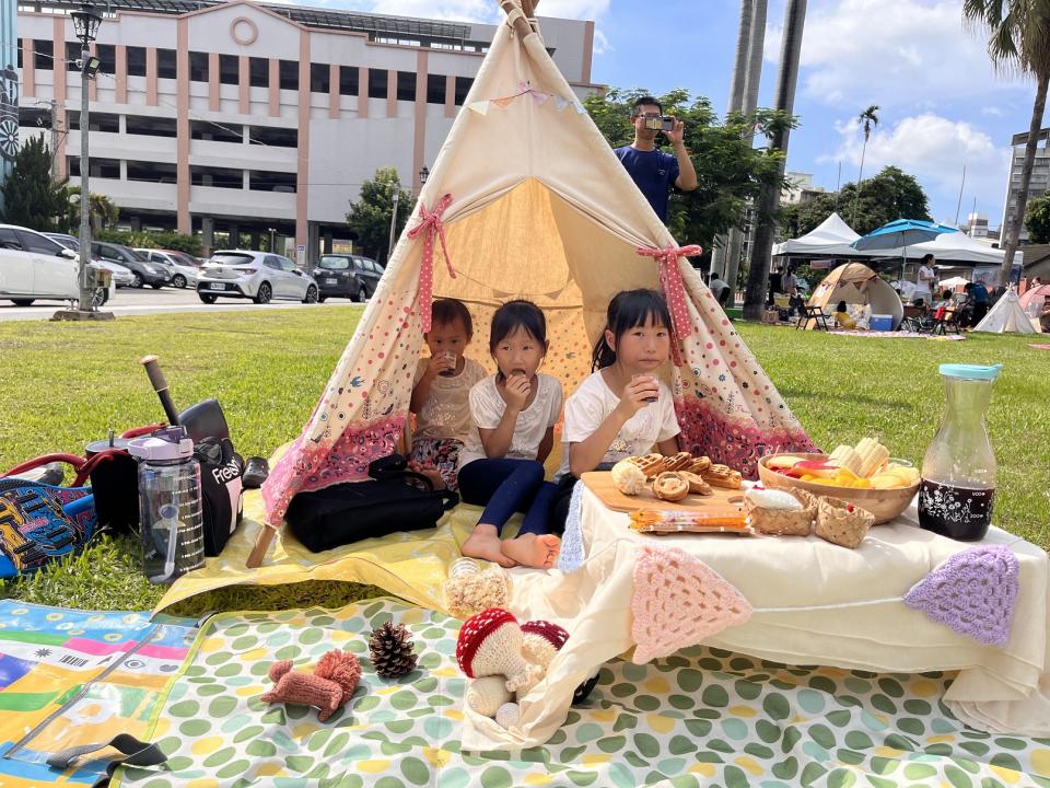 ▲後疫情時代，救國團雲林縣團委會舉辦盛大活動，親子共度美好時光。(記者劉春生攝)