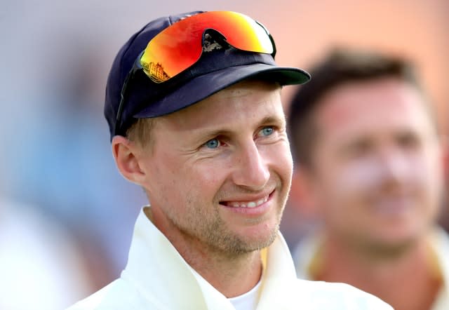 Joe Root is happy with his his team have conducted themselves in South Africa (Mike Egerton/PA)