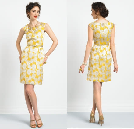 Yellow shift, $445, by Kate Spade