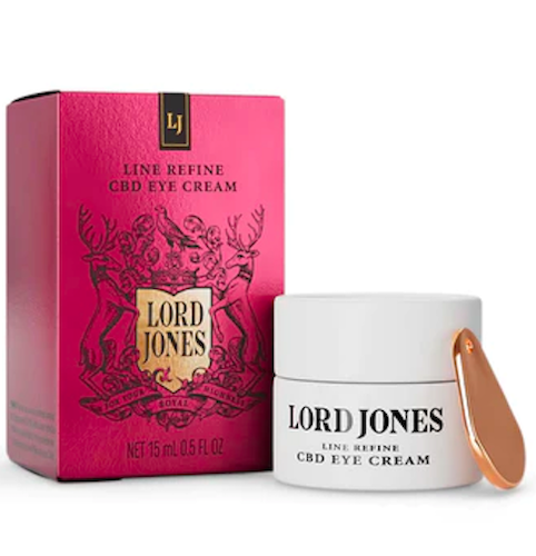 Lord Jones Line Refine CBD Eye Cream, best cbd products