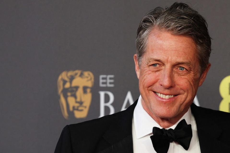 The largest number of social media detectives pointed fingers at Hugh Grant. AFP via Getty Images