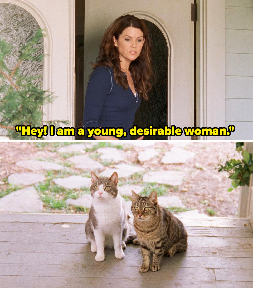 Screenshots from "Gilmore Girls"