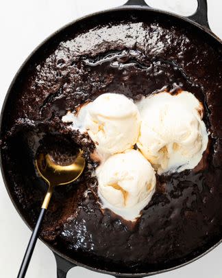 Baked Hot Chocolate Pudding