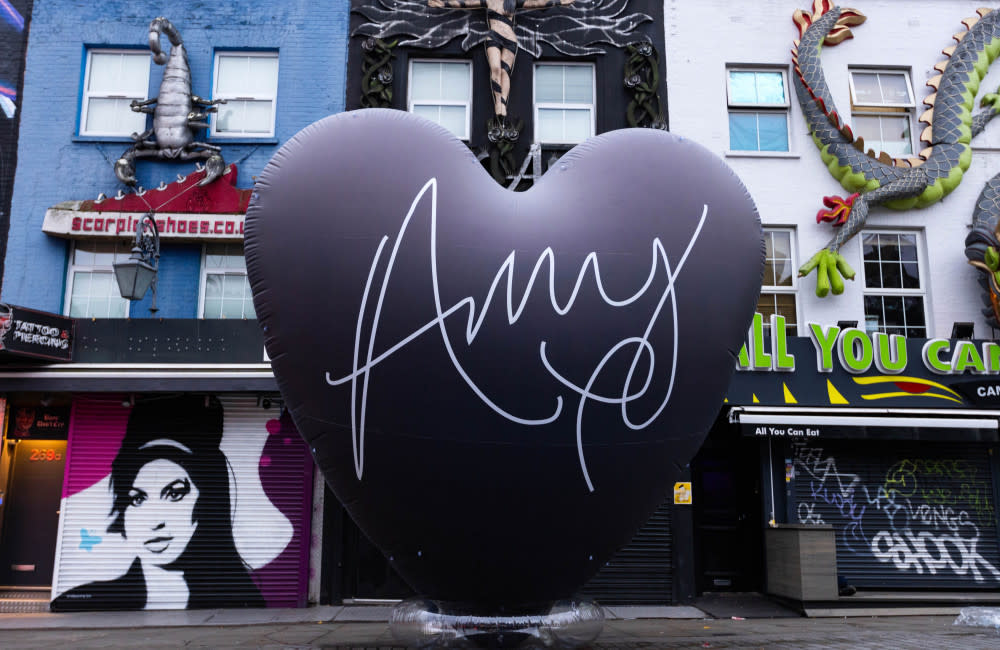 Amy Winehouse Camden installation credit:Bang Showbiz