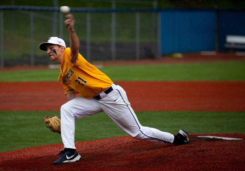 Lancaster pitcher Isaac Cooperrider will be counted on heavily this season for the Golden Gales, who are looking to win their fifth consecutive Ohio Capital Conference championship.