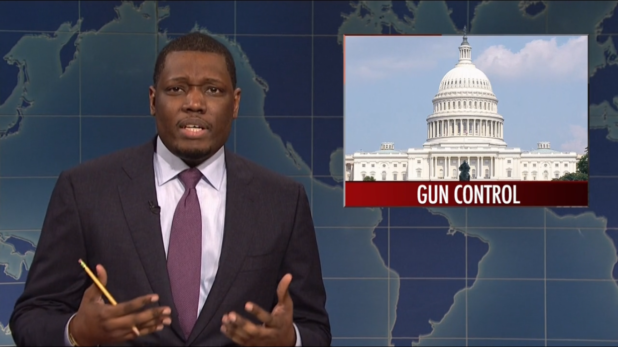 “Saturday Night Live” offered a searing take on gun control, and we needed to hear this