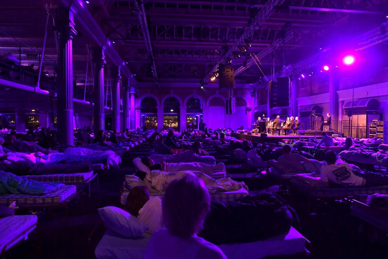 Time for bed: Max Richter's Sleep with the audience in their own beds: Mark Allan / Barbican