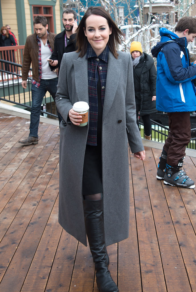 Jena Malone in Park City (Photo: Mark Sagliocco/Getty Images)