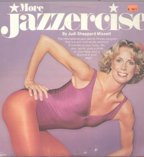 1985 Jazzercise Class - Judi Sheppard Missett - Exercise Leotard- Print Ad  Photo - Granith