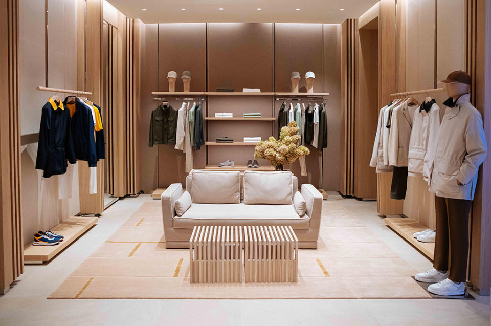 Inside Loro Piana’s Palo Alto, Calif. store. - Credit: Courtesy of Loro Piana