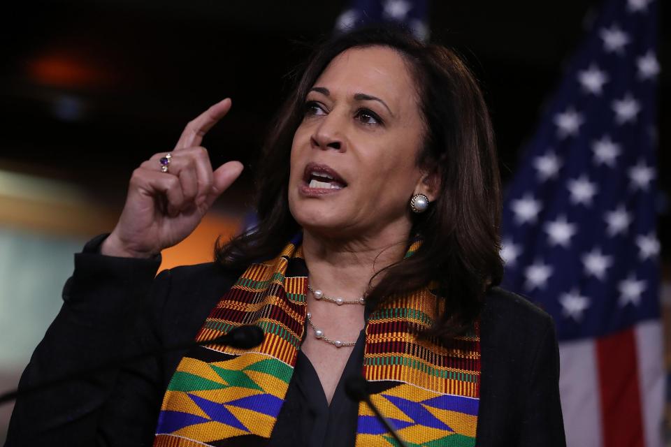 Biden dijo que Kamala Harris sería su candidata como vicepresidenta si busca la reelección.