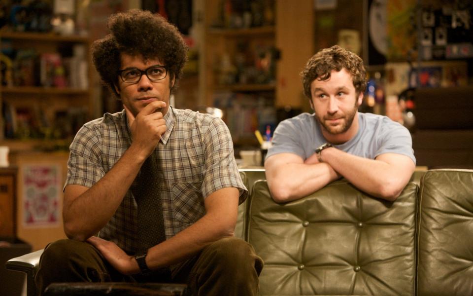 Richard Ayoade and Chris O'Dowd in Graham Linehan's The IT Crowd - Channel 4