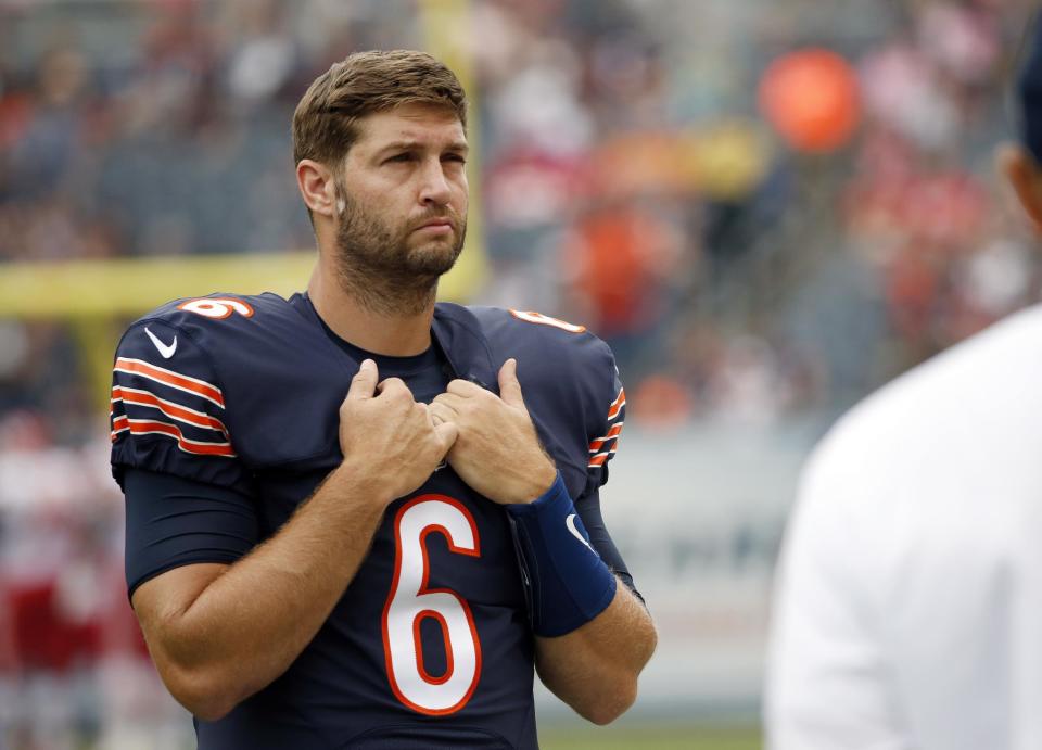 Jay Cutler has come out of retirement to play for the Miami Dolphins. (AP)