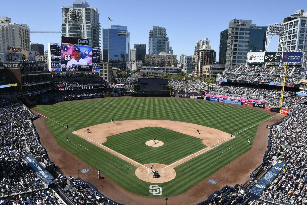 Petco Park, home to the Padres (Getty)